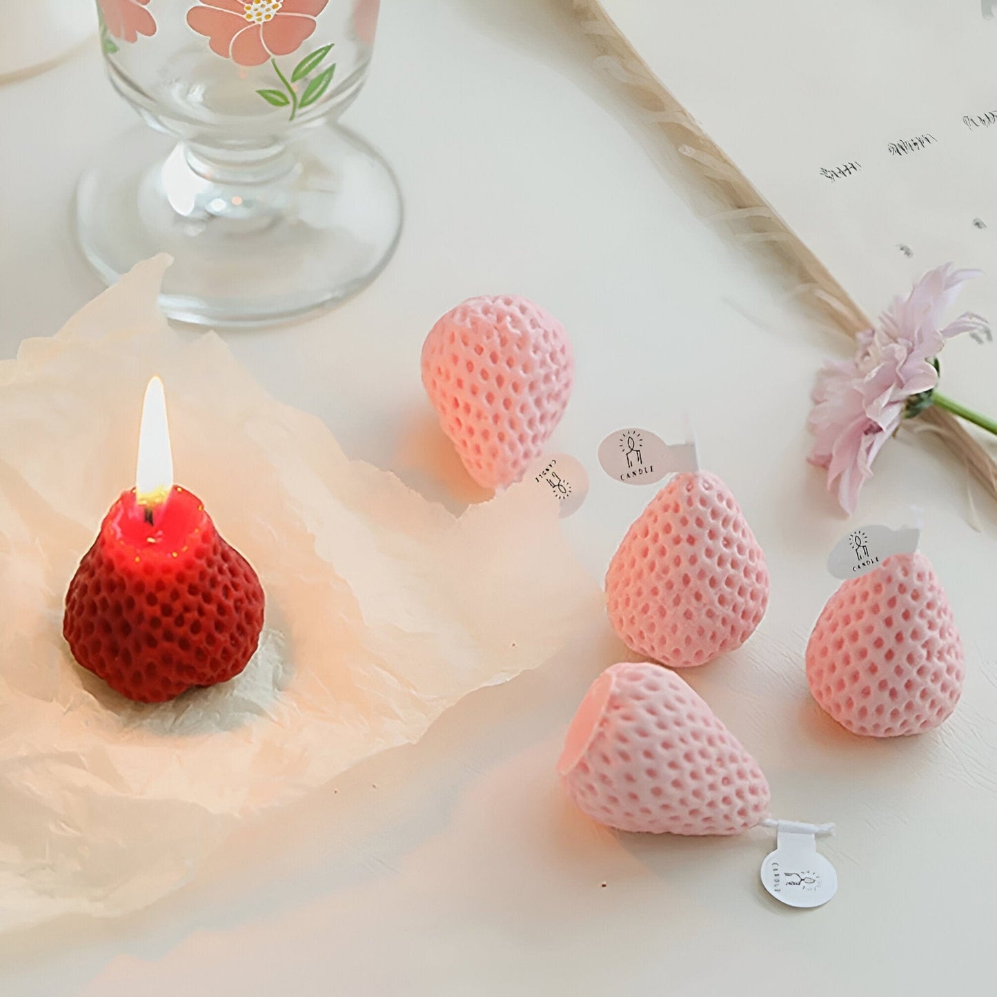 Strawberry Aromatic Candle