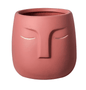 Ceramic Abstract Sleeping Face Planter