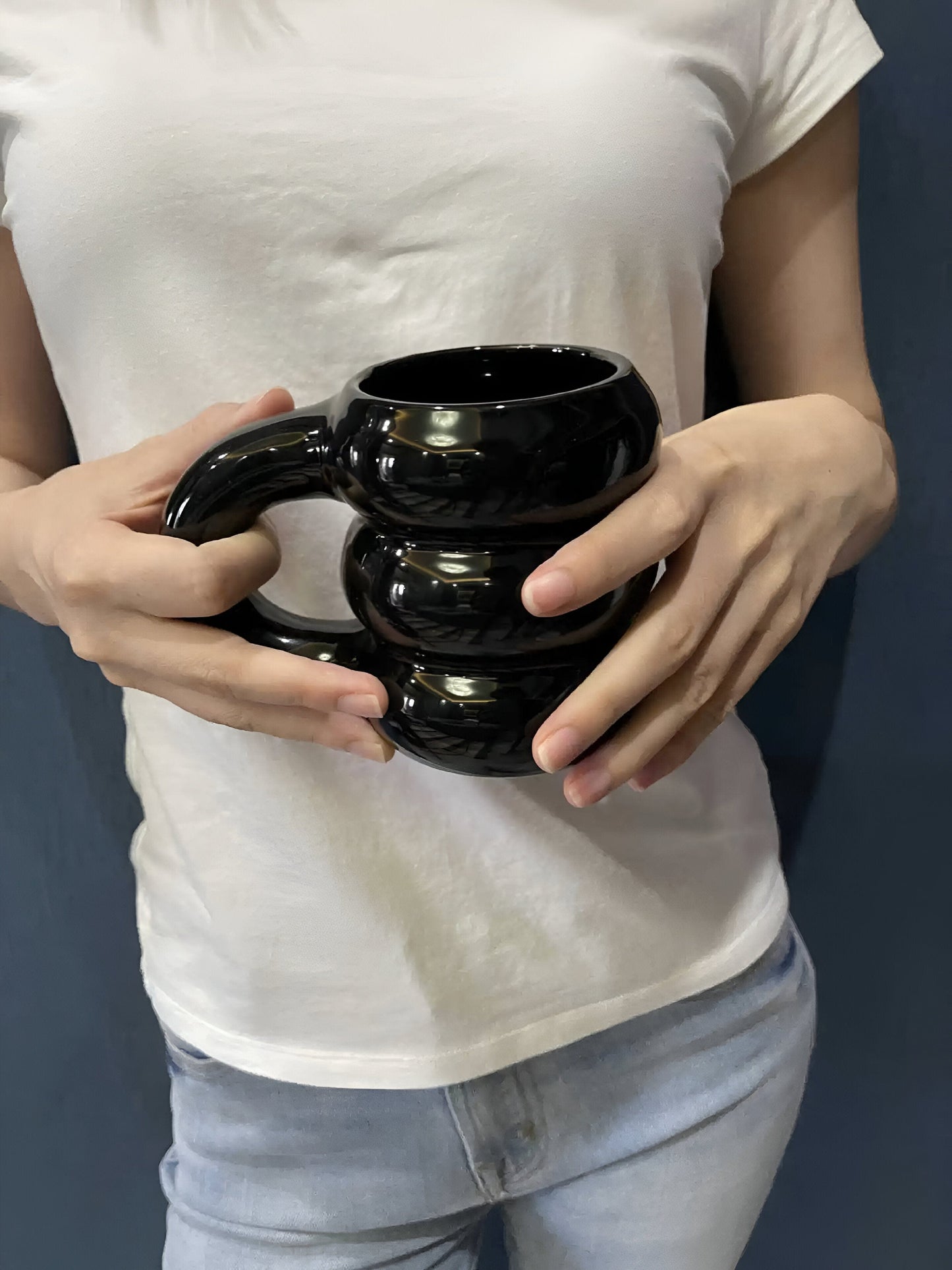 Bubble Roll Ceramic Mug