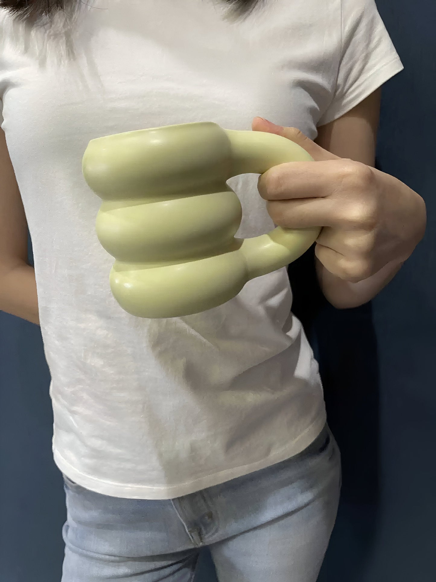 Bubble Roll Ceramic Mug