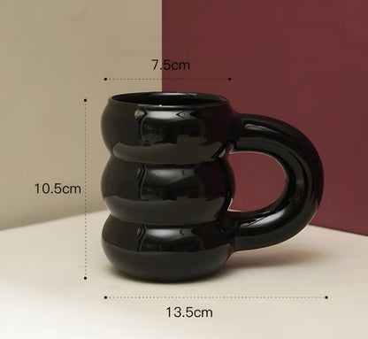 Bubble Roll Ceramic Mug