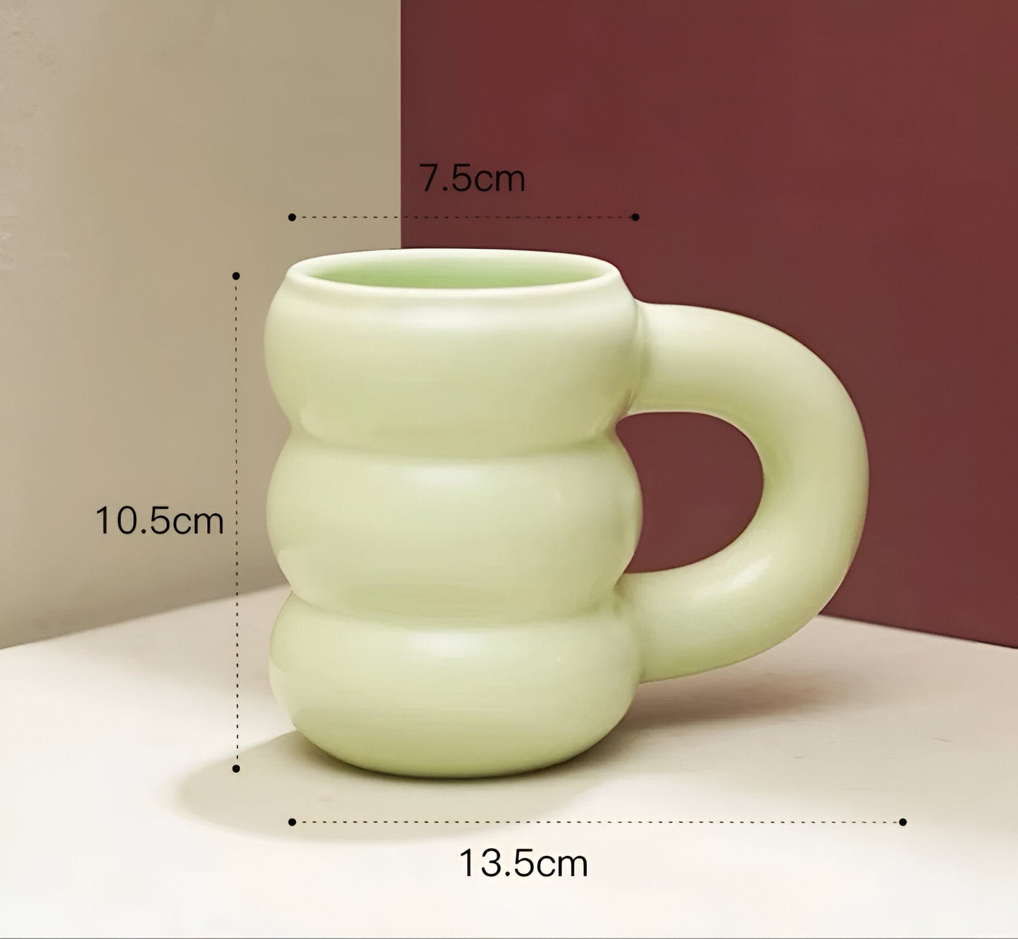 Bubble Roll Ceramic Mug