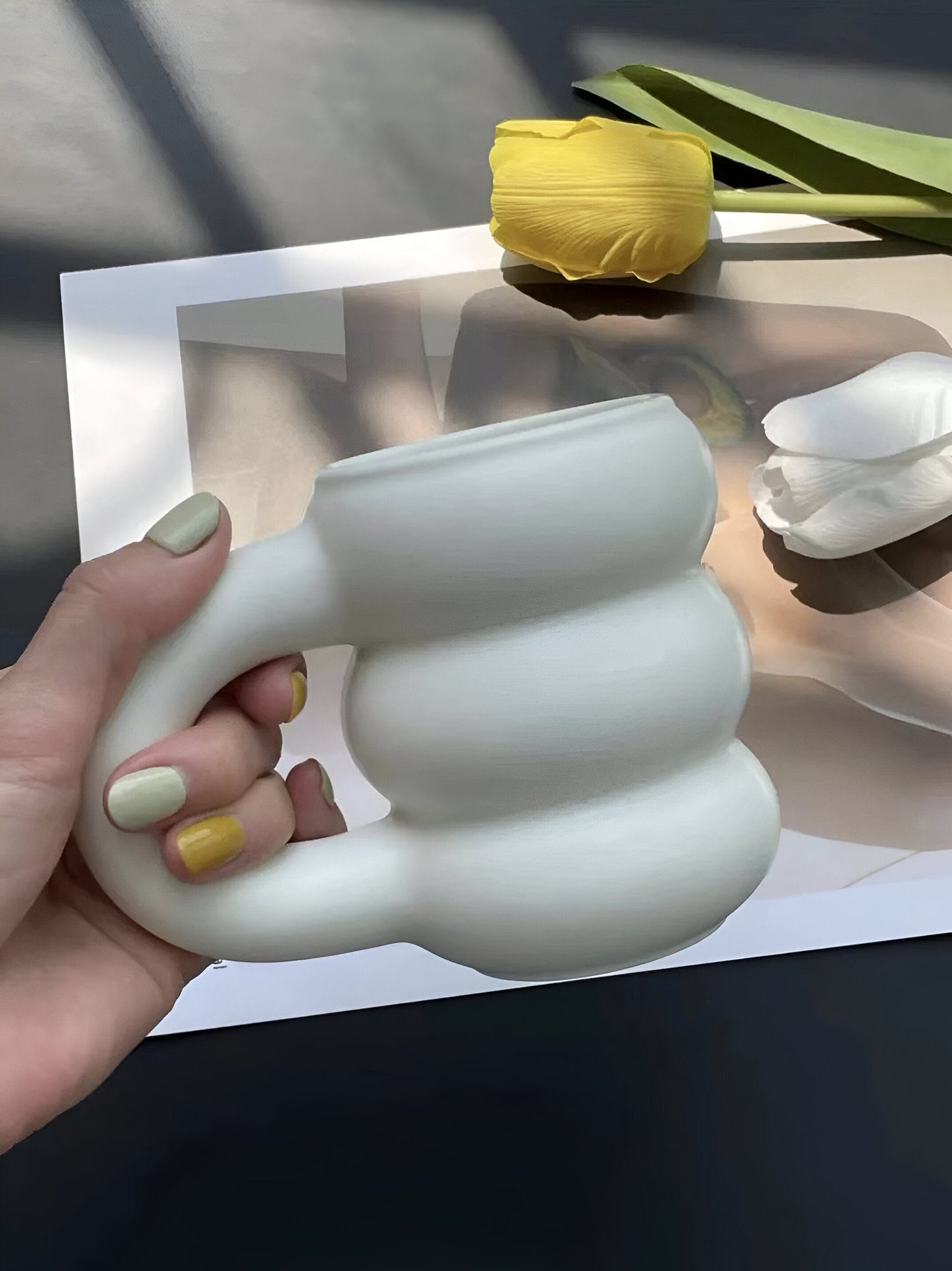 Bubble Roll Ceramic Mug