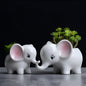  Ceramic Elephant Planter Pot