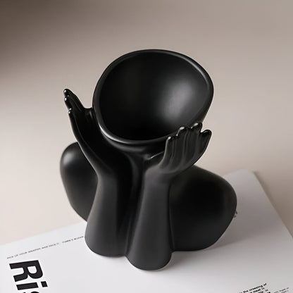 Ceramic Abstract Human body Vase