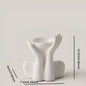 Ceramic Abstract Human body Vase