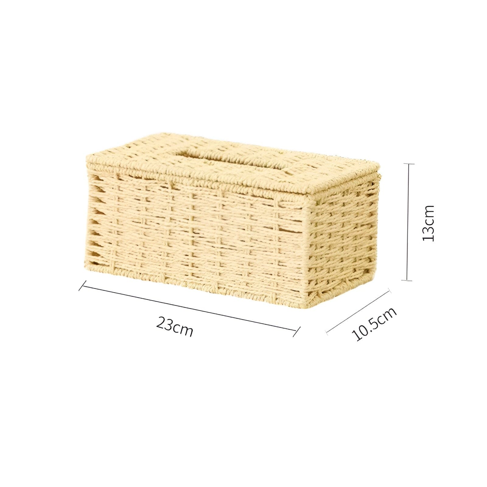 Rattan Tissue Box