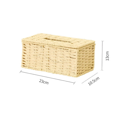 Rattan Tissue Box