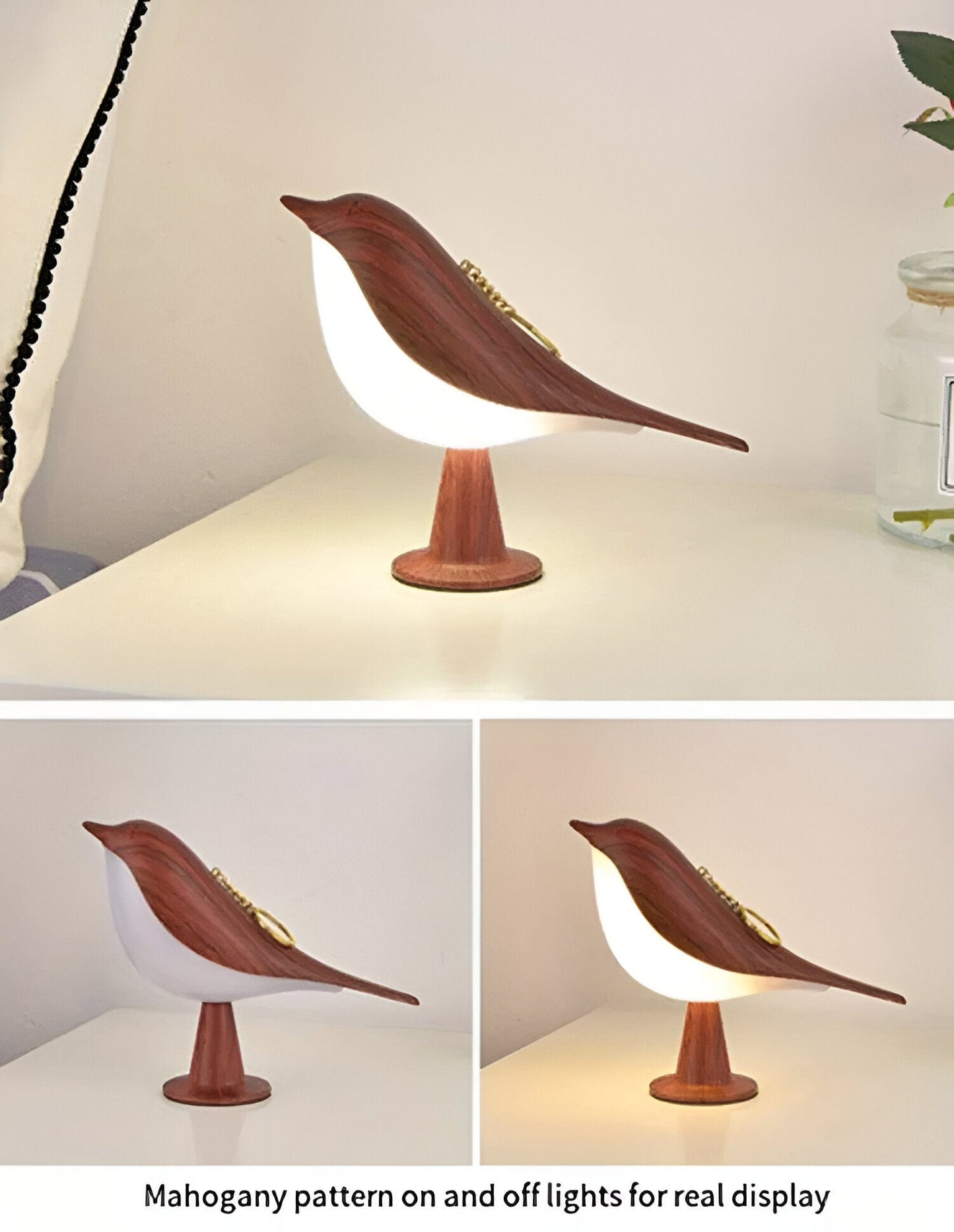 Magpie Bird Night Light