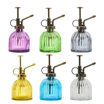 Colored Glass Plant Mister Spray Bottle