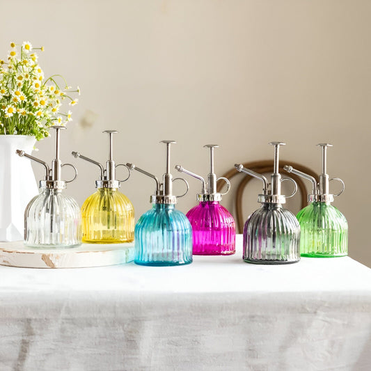 Colored Glass Plant Mister Spray Bottle