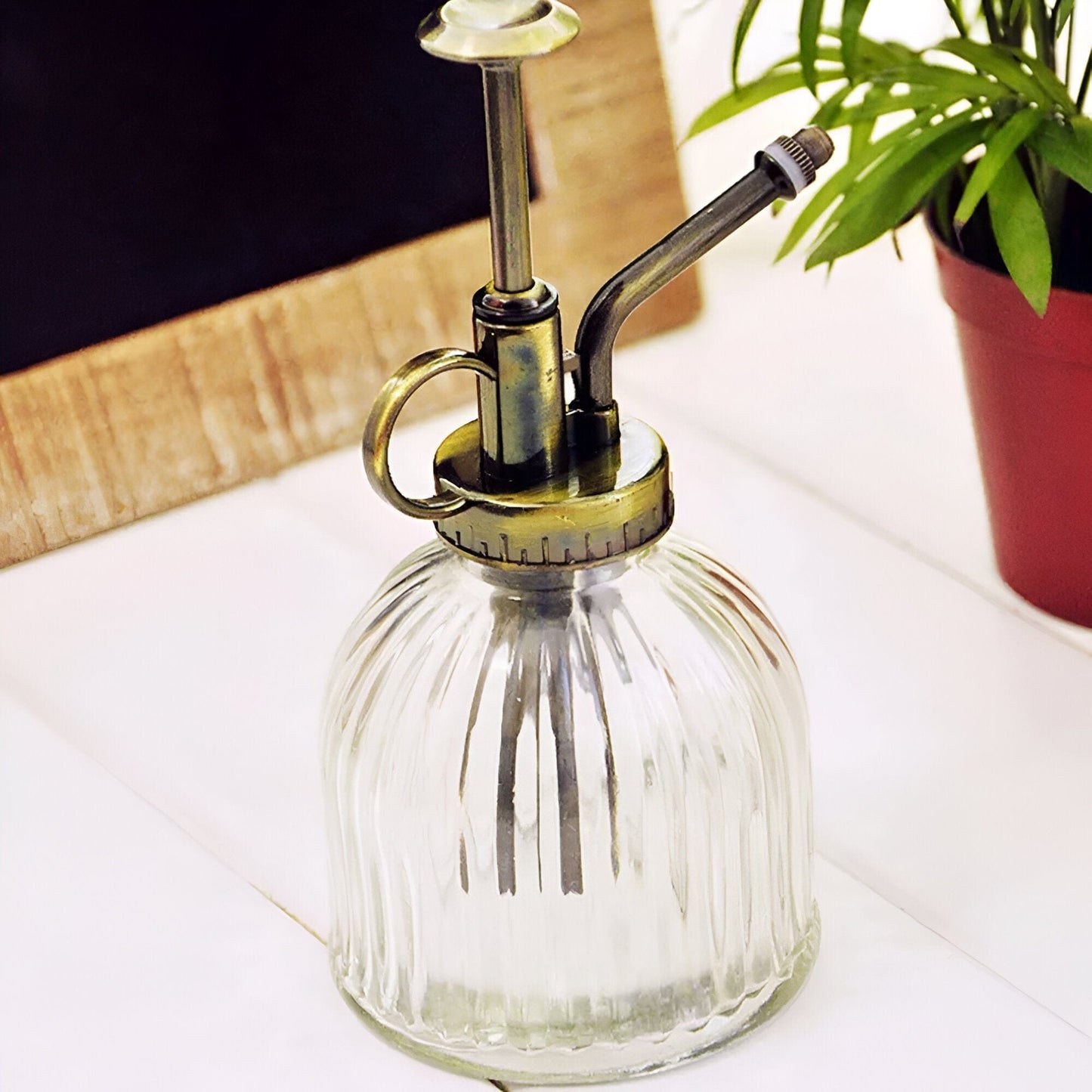 Colored Glass Plant Mister Spray Bottle