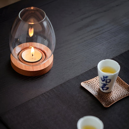 Transparent Windproof Candle Cover