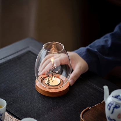 Transparent Windproof Candle Cover