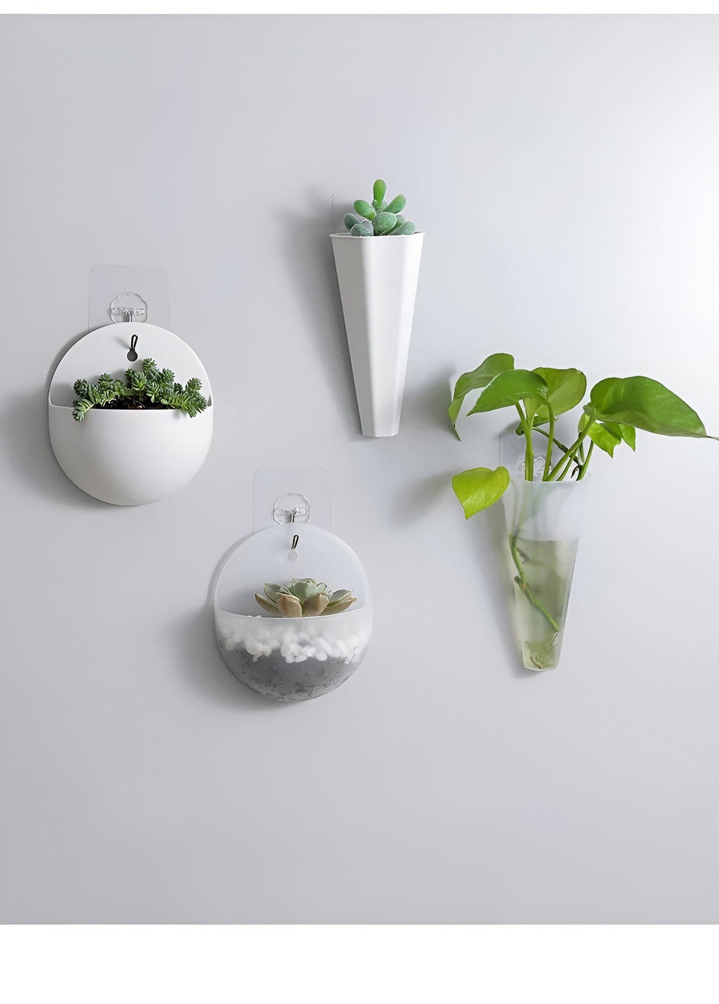 Geometric Hanging Wall Planter