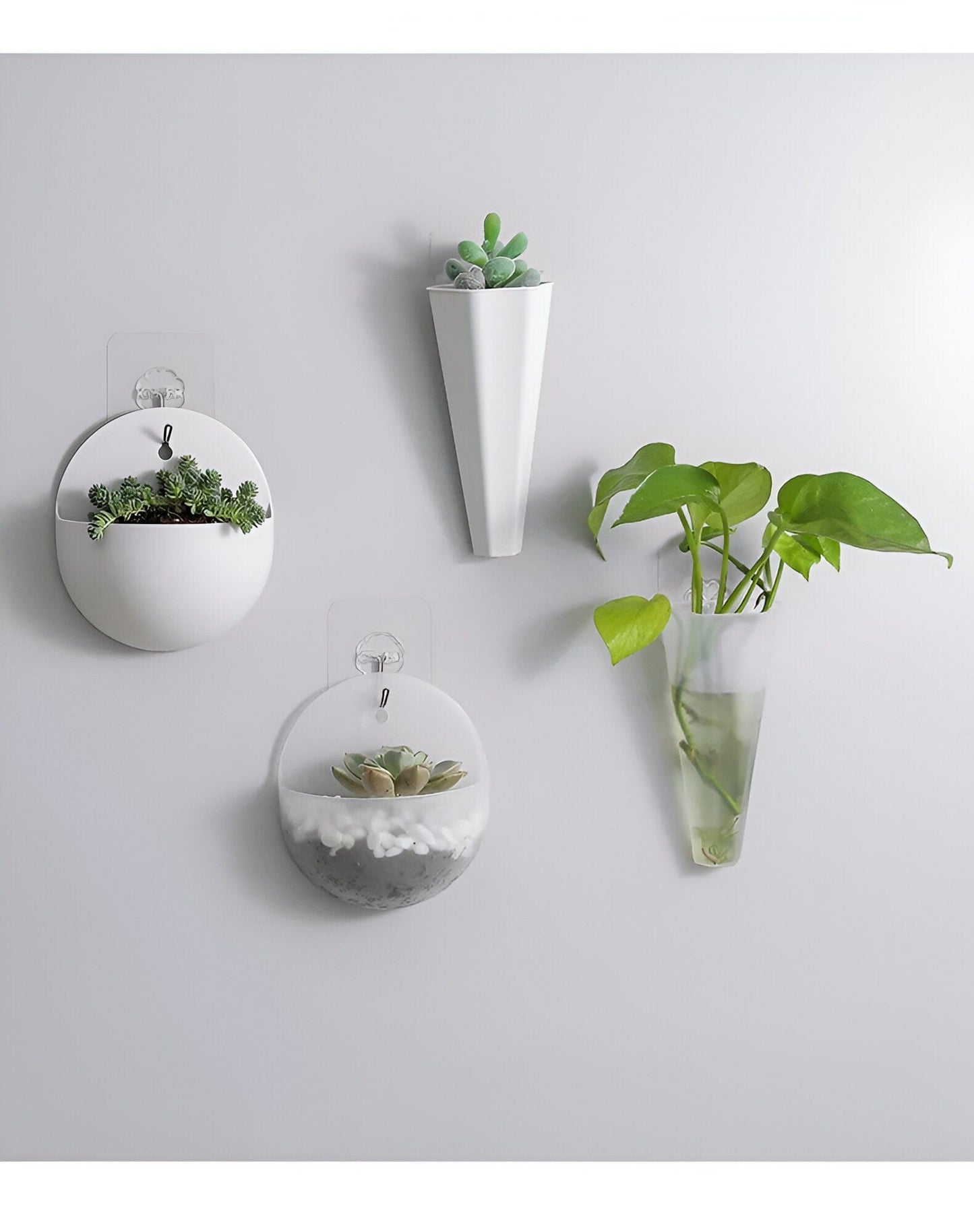 Geometric Hanging Wall Planter