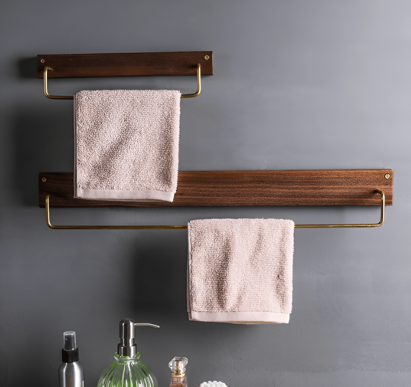 Beechwood Towel Rack