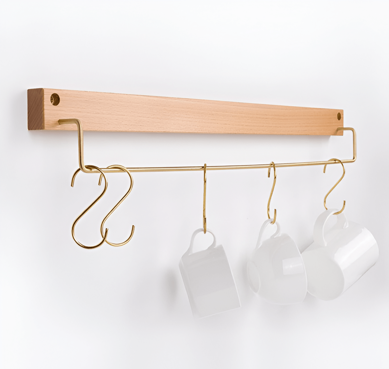 Beechwood Towel Rack