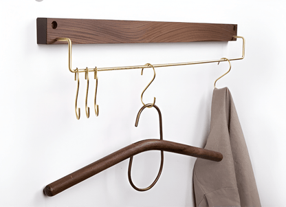 Beechwood Towel Rack