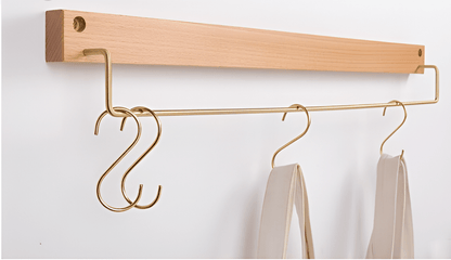 Beechwood Towel Rack