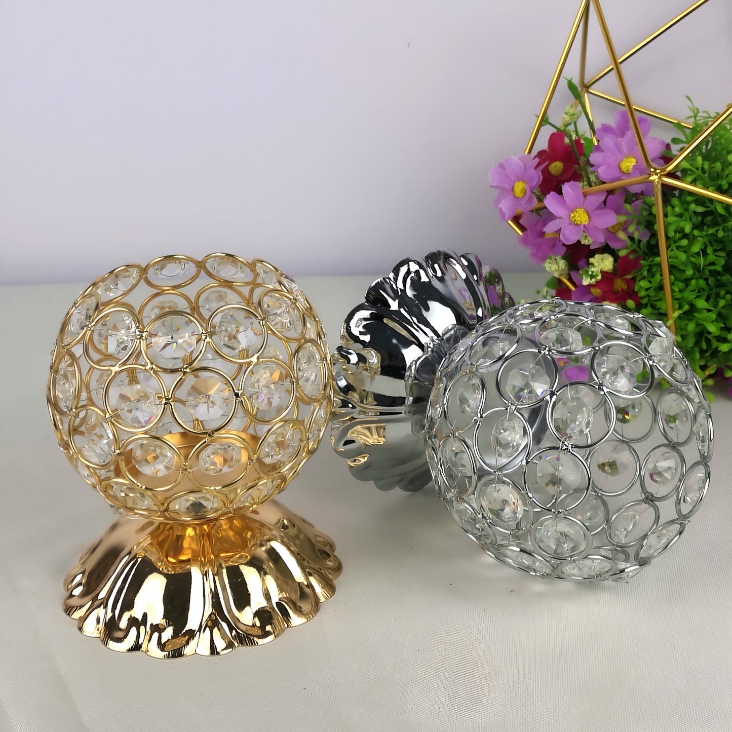 Crystal IMUWEN Candle Holders