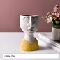 Face Figurine Sculpture Planter