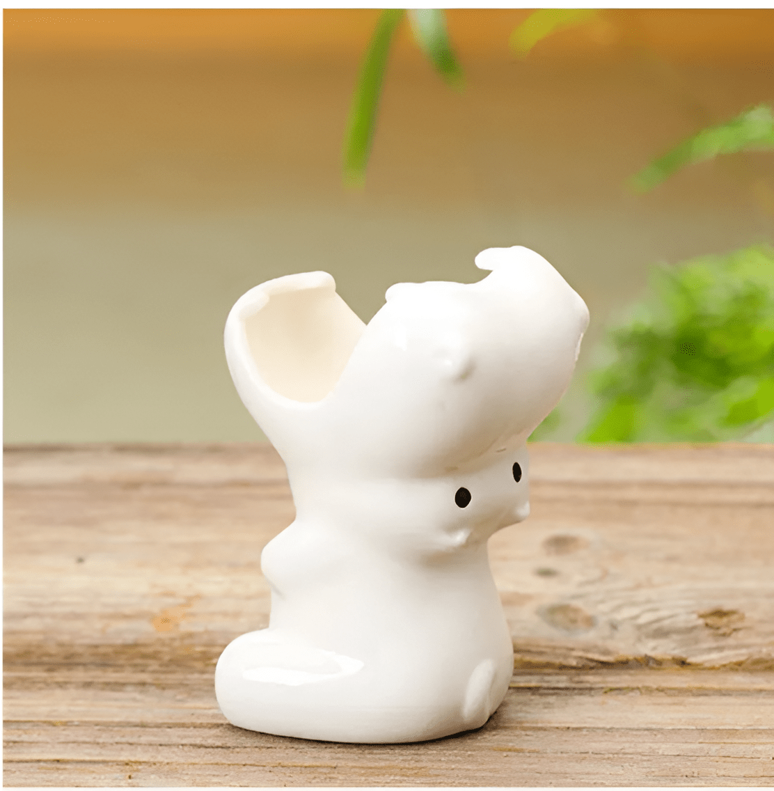 Chomping Hippo Ceramic Succulent Planter