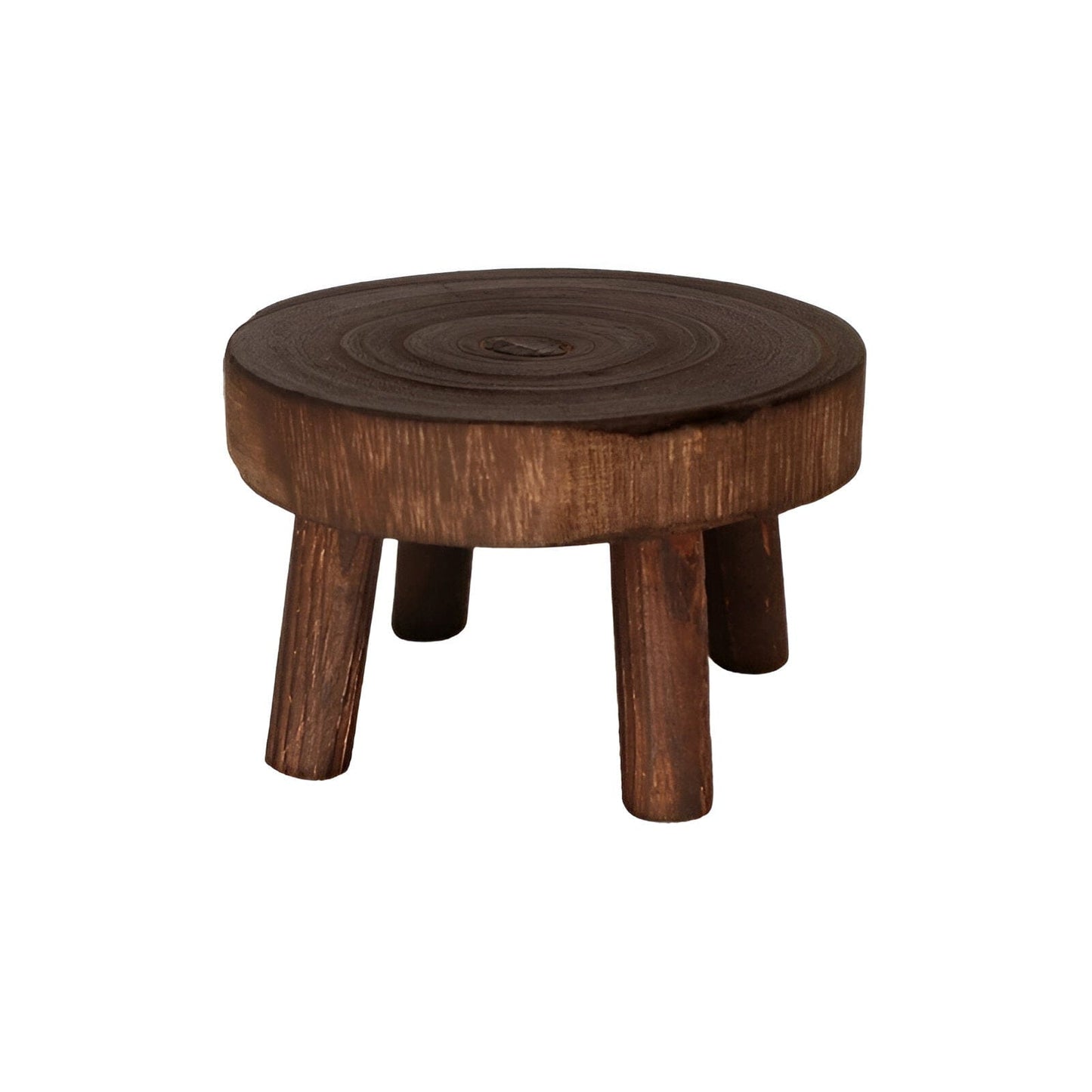 Wooden Plant Stand Stool