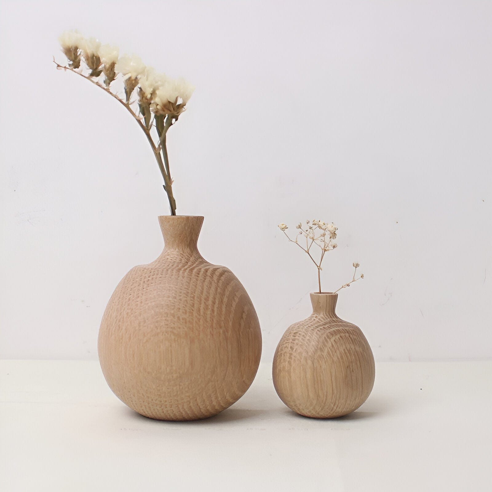 Retro Wooden Vase