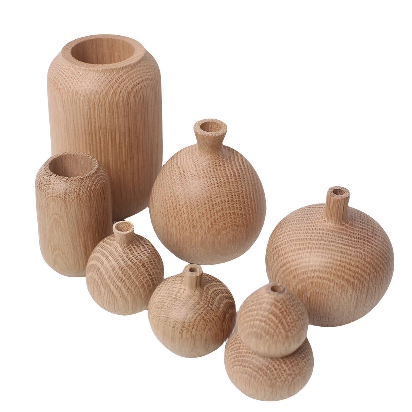 Retro Wooden Vase