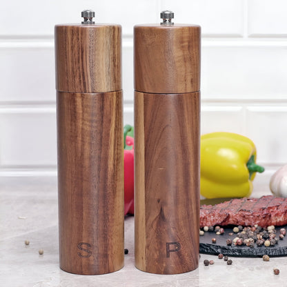 Acacia Wood Salt & Pepper Mills