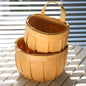 Parisian Wooden Planter Storage Basket