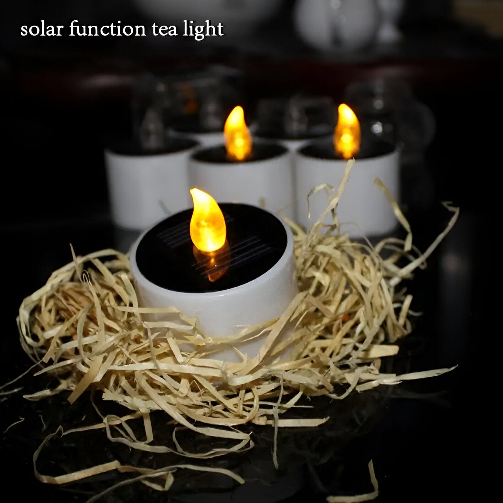 Solar LED Candle Light