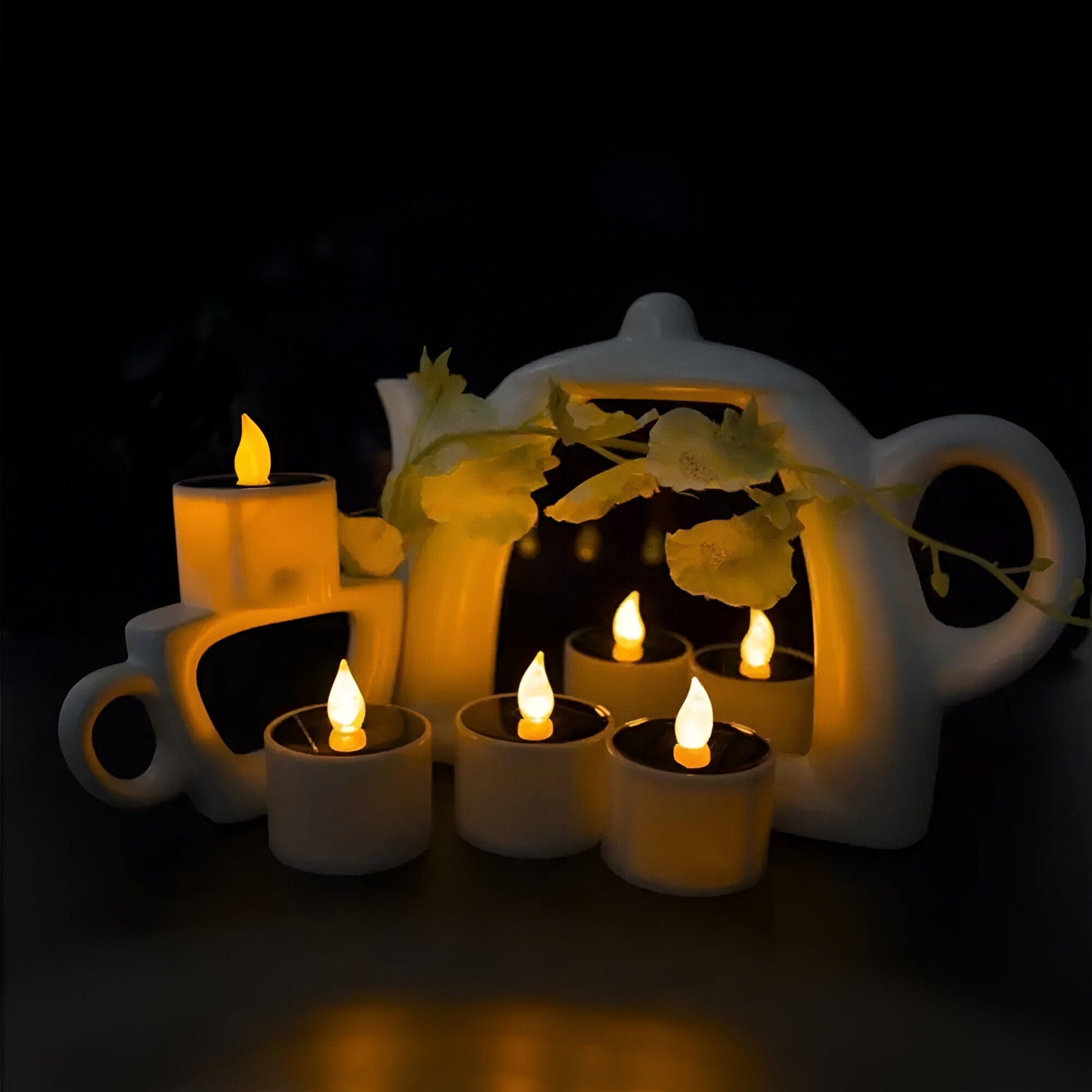 Solar LED Candle Light